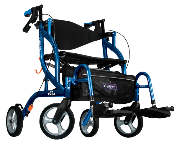 Airgo Fusion F23 Side-Folding Rollator & Transport Chair Airgo Fusion F23 Side-Folding Rollator & Transport Chair