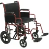 Drive Medical Bariatric Heavy Duty Transport Chair with Swing Away Footrest