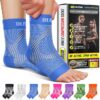 Compression Socks for Plantar Fasciitis, Achilles Tendonitis & Heel Pain Relief with Ankle and Arch Support Blue Compression Socks for Plantar Fasciitis, Achilles Tendonitis & Heel Pain Relief with Ankle and Arch Support Blue
