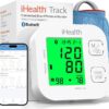 iHealth Track Bluetooth Monitor for Blood Pressure with Wide-Range Upper Arm Cuff for Large to Standard Arms